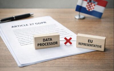 Are your Data Processors fit to be EU Representative under Article 27 GDPR ?