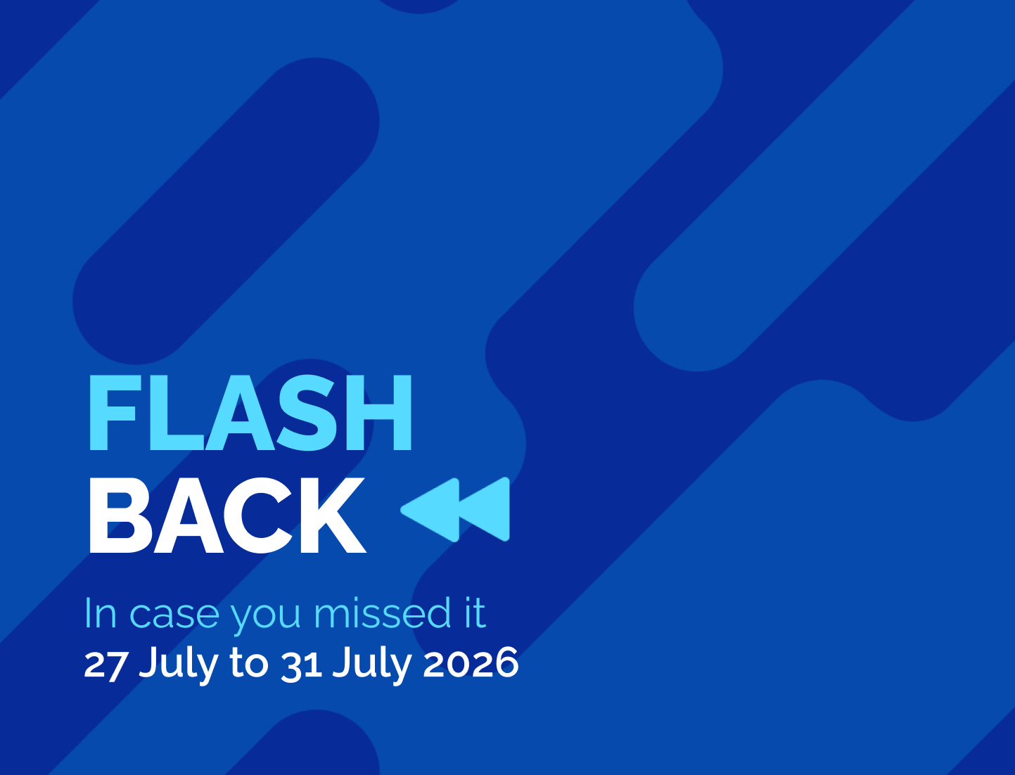 flashback - 6-12 June 2026